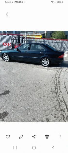 Обява за продажба на Mercedes-Benz S 500 5.0 бензин/газ S-500 Long (306 к.с) 2005 година  ~15 000 лв. - изображение 2