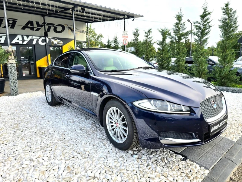 Jaguar Xf 2.2D TOP FULL БЯЛА КОЖА НАП ОБСЛУЖЕНА ЛИЗИНГ 100%, снимка 5 - Автомобили и джипове - 46985972