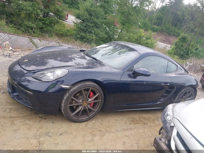 Porsche Cayman 718* 2.5L  VVT, TURBO, 350HP* КЛИП НА МОТОРА , снимка 4 - Автомобили и джипове - 55064339