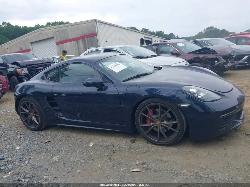 Porsche Cayman 718* 2.5L  VVT, TURBO, 350HP* КЛИП НА МОТОРА , снимка 3 - Автомобили и джипове - 55064339