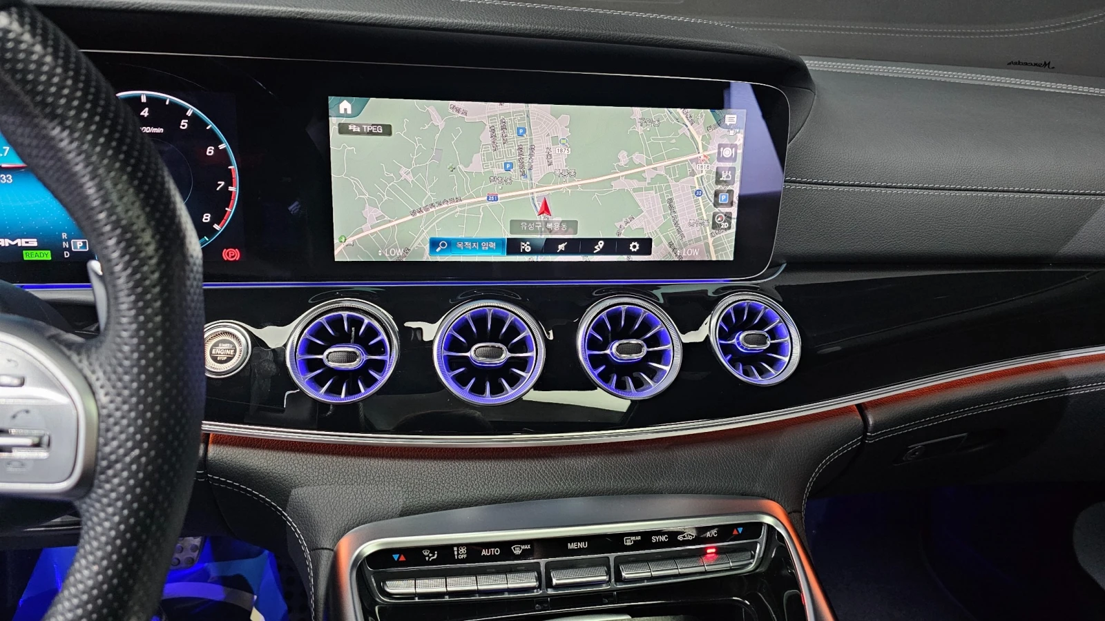 Mercedes-Benz AMG GT 43 4MATIC+ | HUD | 360 , снимка 14 - Автомобили и джипове - 56225627