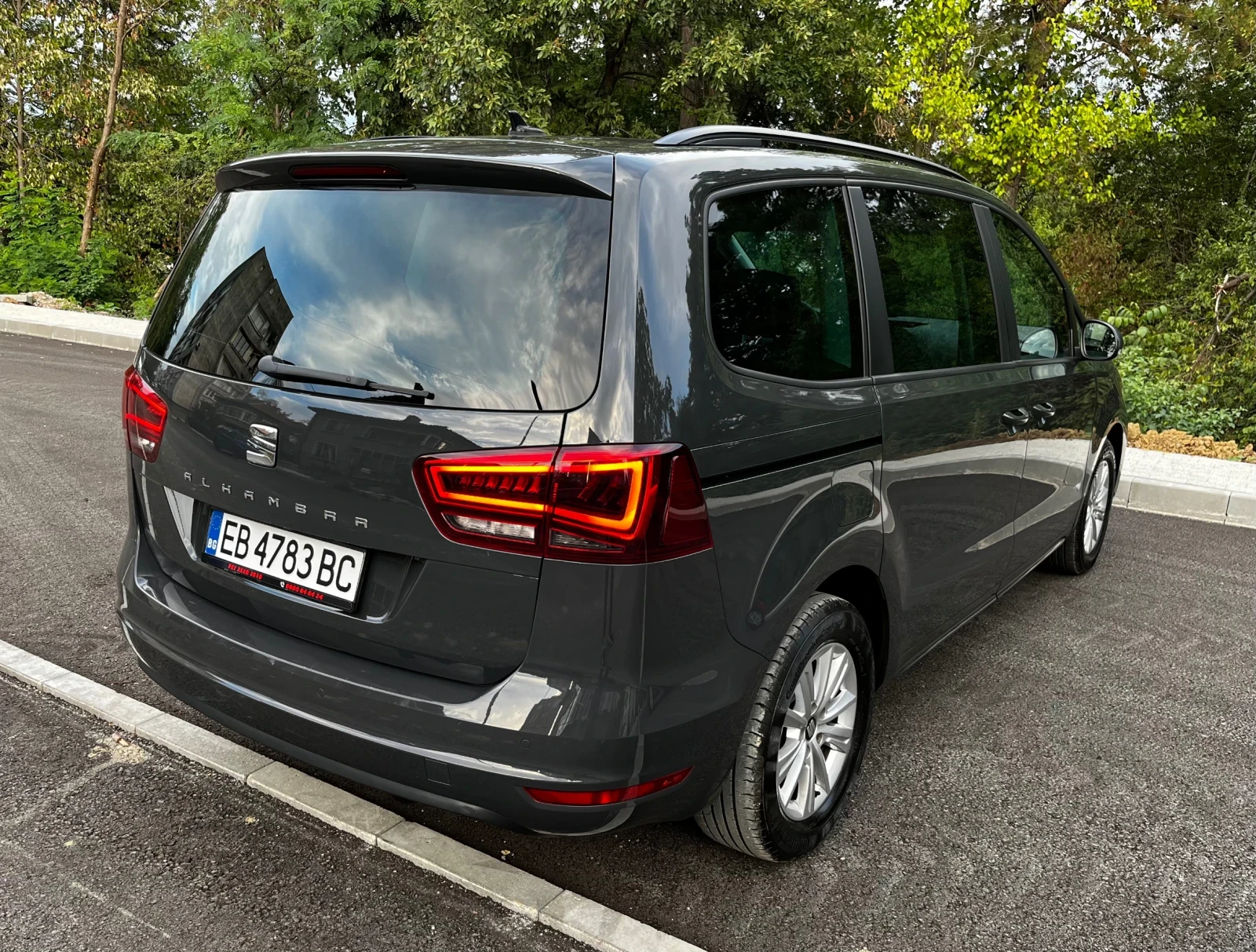 Seat Alhambra 2.0 TDI/1 собственик/Швейцария/117000 км/7 местен