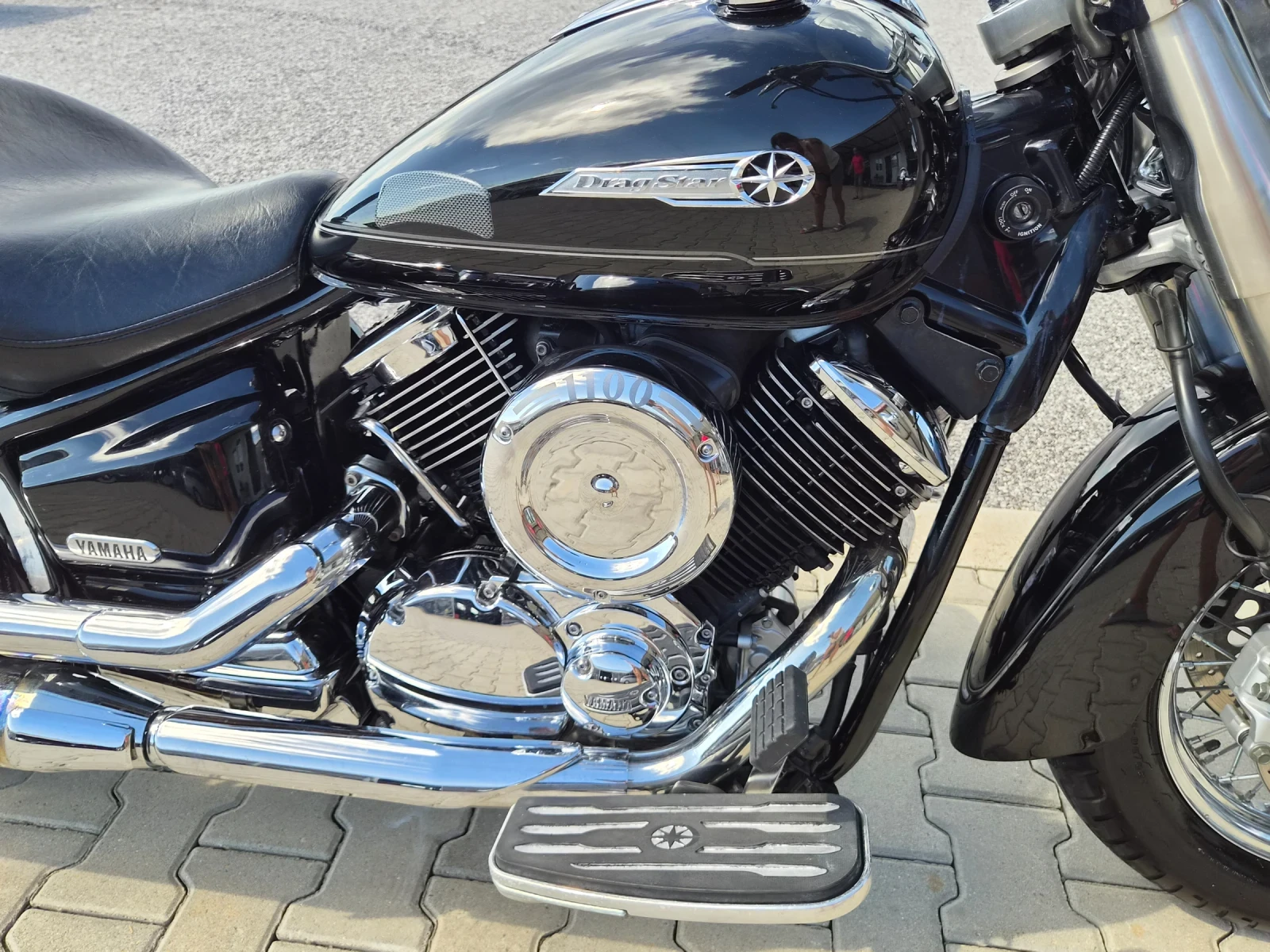 Yamaha Drag Star XVS 1100 2003 година, снимка 9 - Мотоциклети и мототехника - 54834301