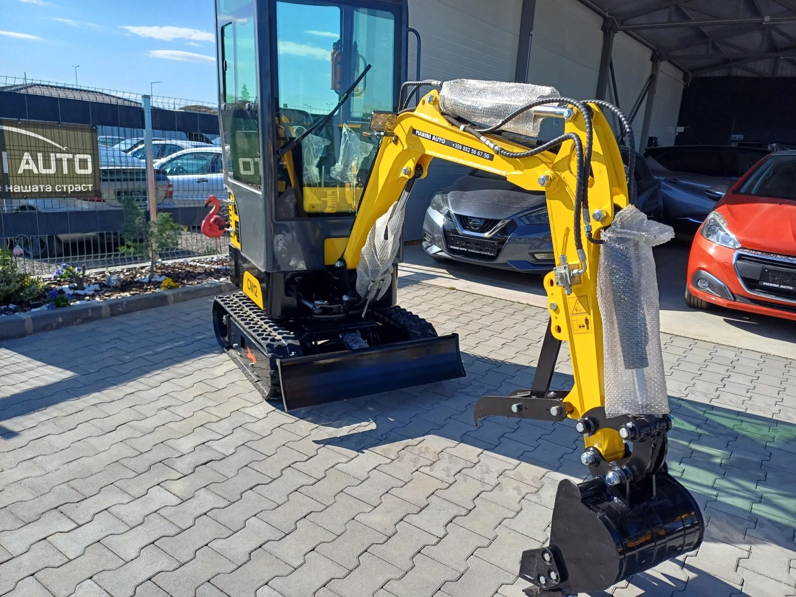 Багер ABG CM12 1.2t  Чисто нови  - изображение 4