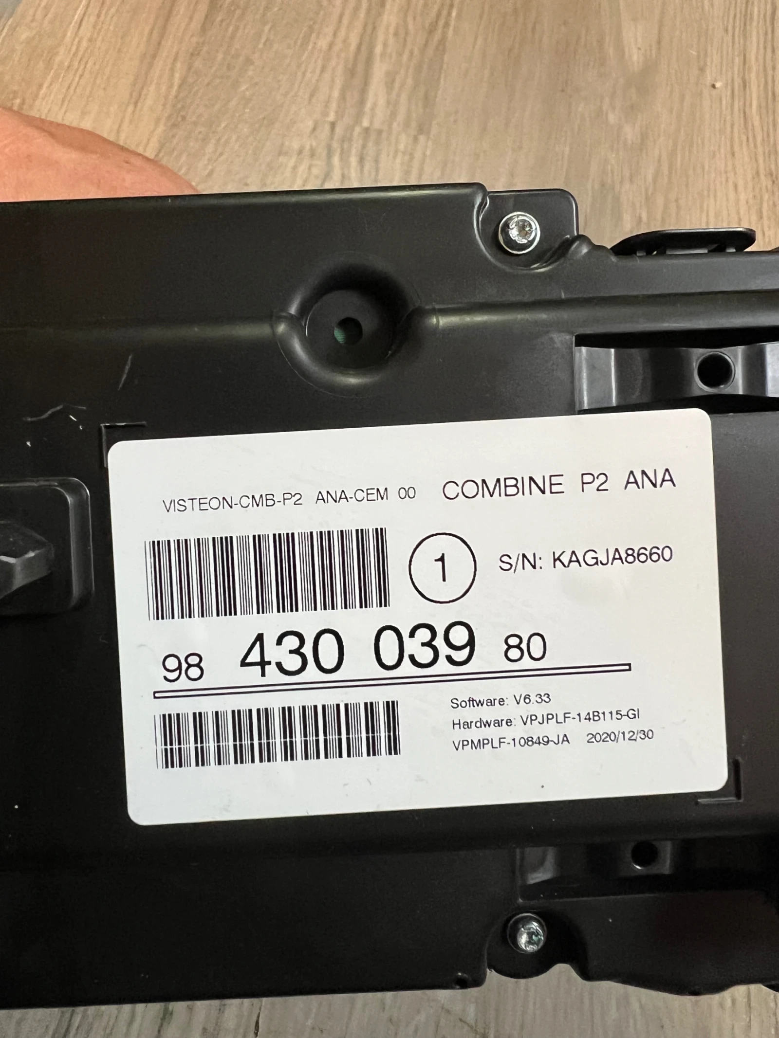 9843003980  Peugeot 208 II 1.2i 9843003980 VISTEON-CMB-P2 ANA-CEM 00 | Mobile.bg   2