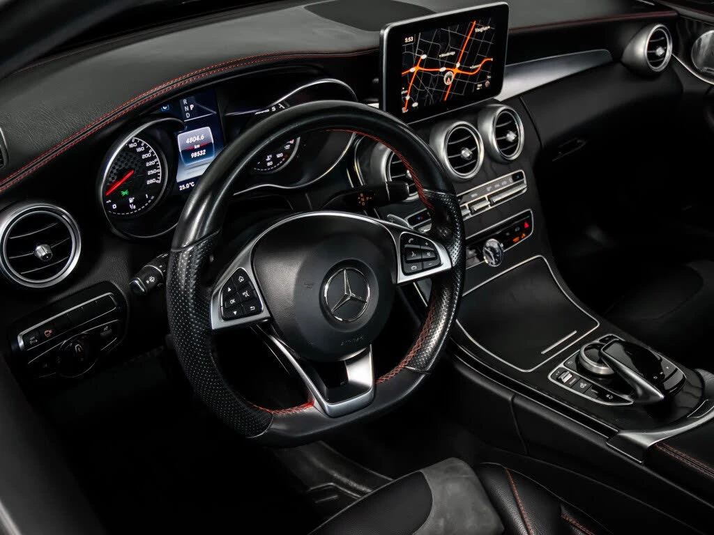 Mercedes-Benz C 43 AMG * AMG Line * HeadUp * * AвтоКредит* (ЦЕНА ДО БГ) - изображение 8