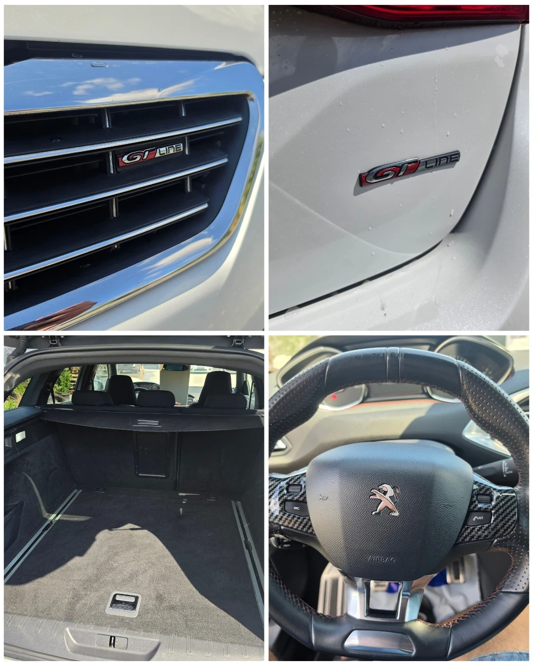 Peugeot 308 1.6 BLUEHDI GT LINE * 120HP * NAV * LED * ЛИЗИНГ, снимка 15 - Автомобили и джипове - 55981473