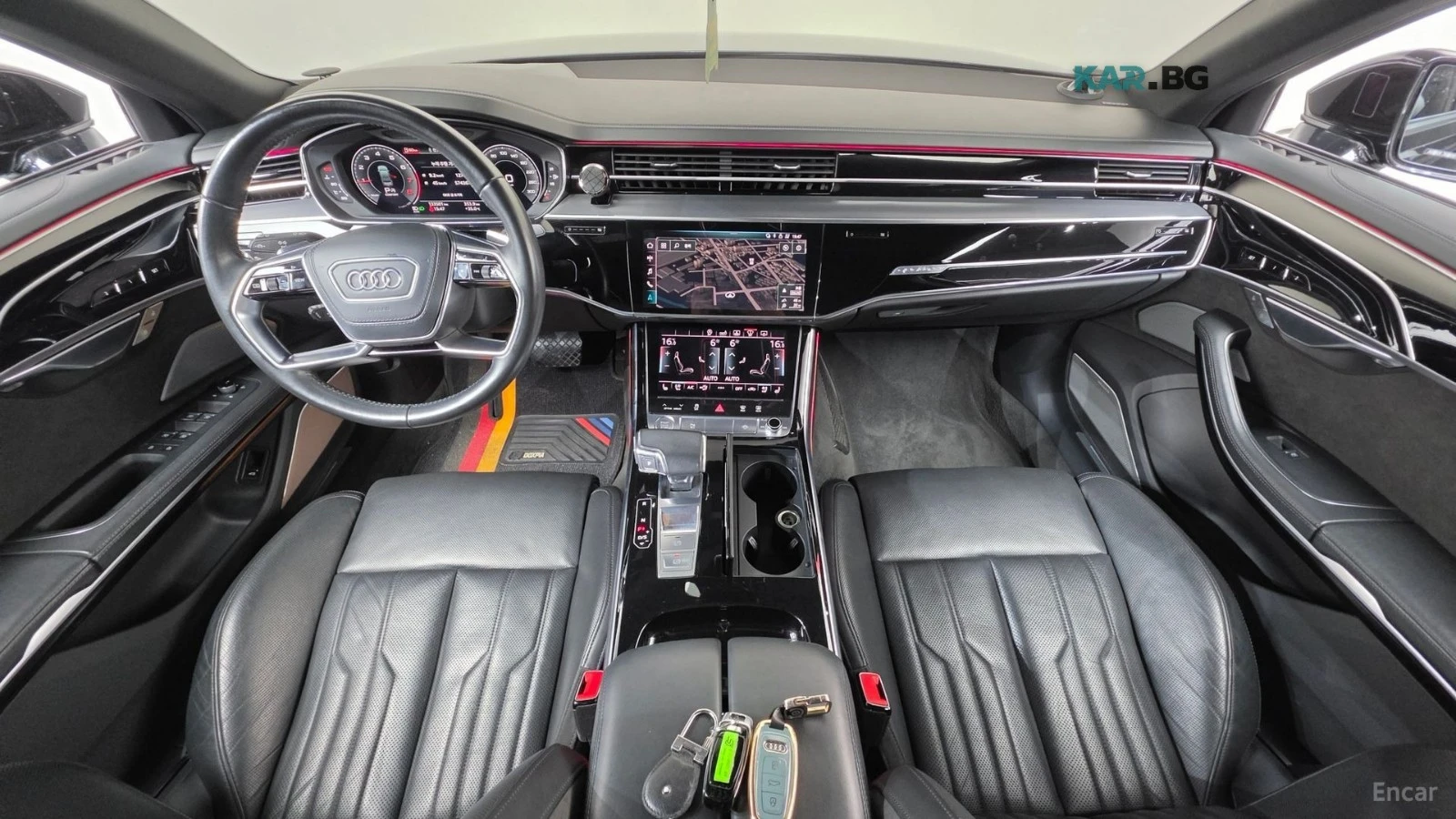Audi A8 LWB* QUATTRO* 55TFSI* DISTRONIC* 360* МАСАЖИ* , снимка 5 - Автомобили и джипове - 56177882