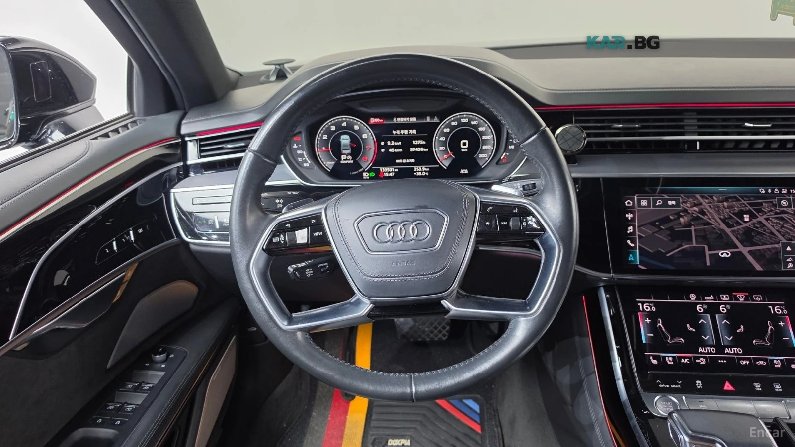 Audi A8 LWB* QUATTRO* 55TFSI* DISTRONIC* 360* МАСАЖИ* , снимка 6 - Автомобили и джипове - 56177882
