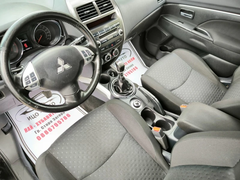 Mitsubishi ASX 1, 8 D-iD-150k.c.-4X4-6 CKОР.EBPO 5В-5%!, снимка 9 - Автомобили и джипове - 46472295