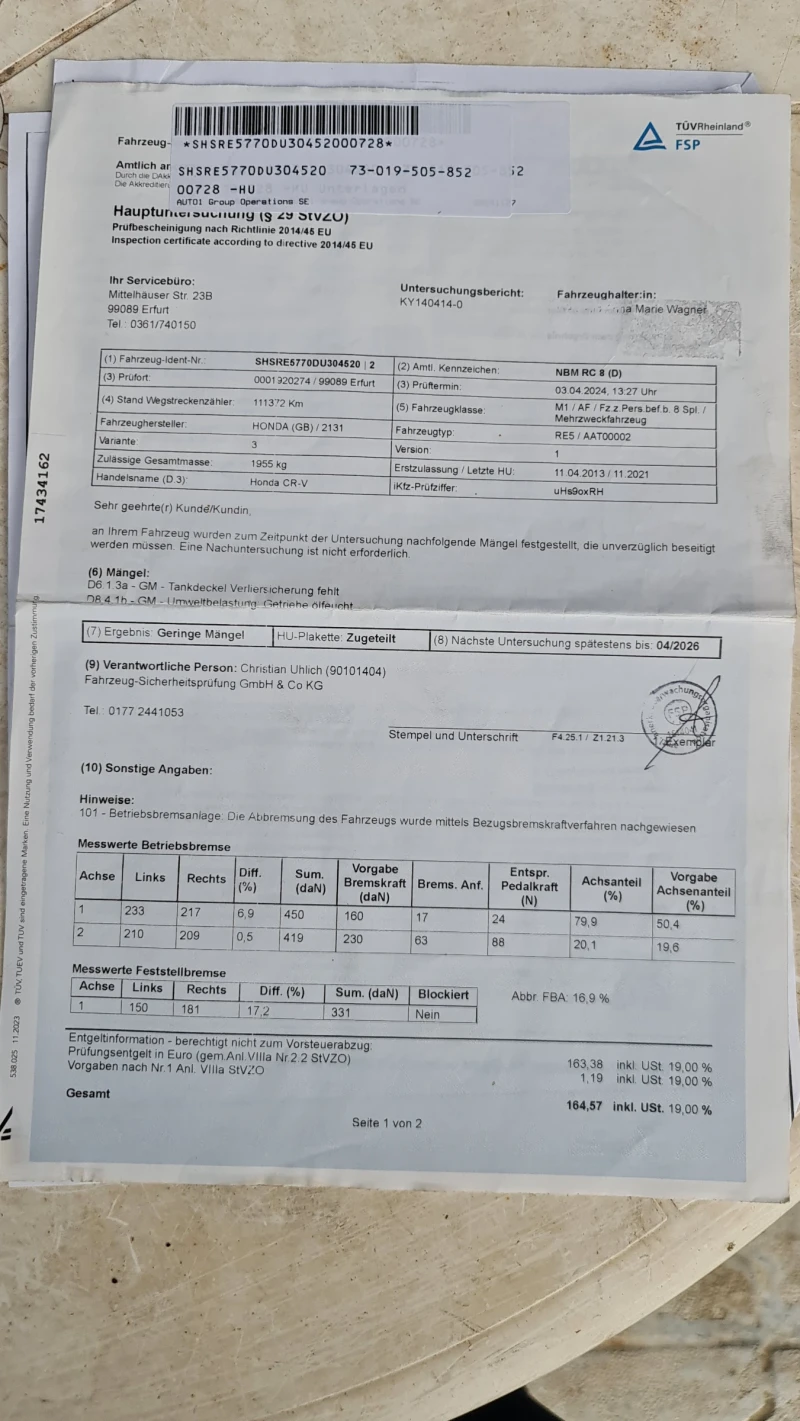 Honda Cr-v 2.0 i VTEC, снимка 16 - Автомобили и джипове - 52500283