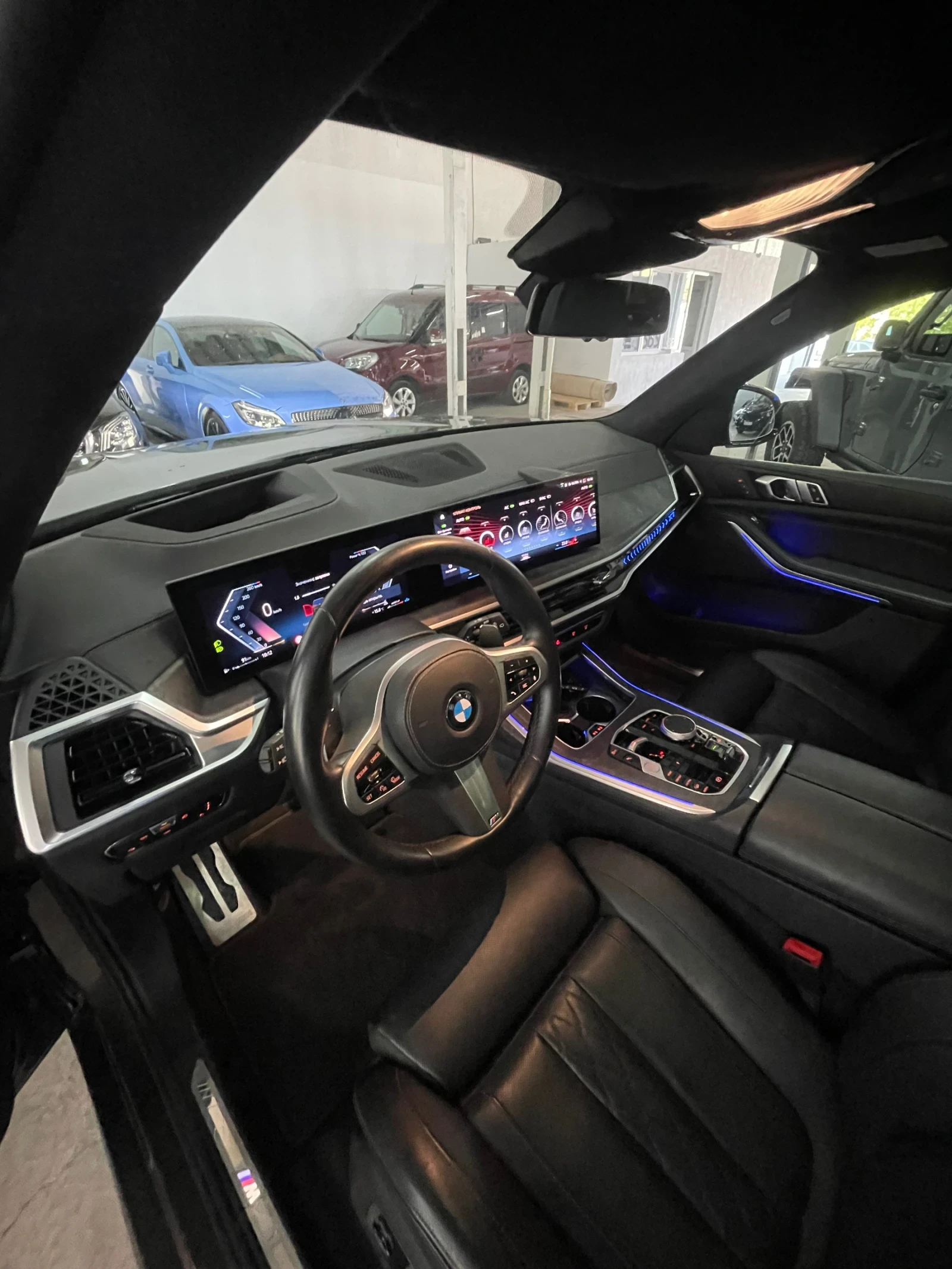 BMW X7 40d/M-sport/individual/360/6+ 1/обдух/вакум/панор/, снимка 10 - Автомобили и джипове - 54271416