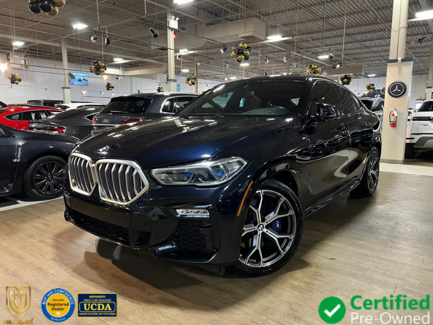 BMW X6 xDrive40i/HUD/HK/PANO/SOFT/M-SPORT/360/ВЪЗДУХ/КРИС