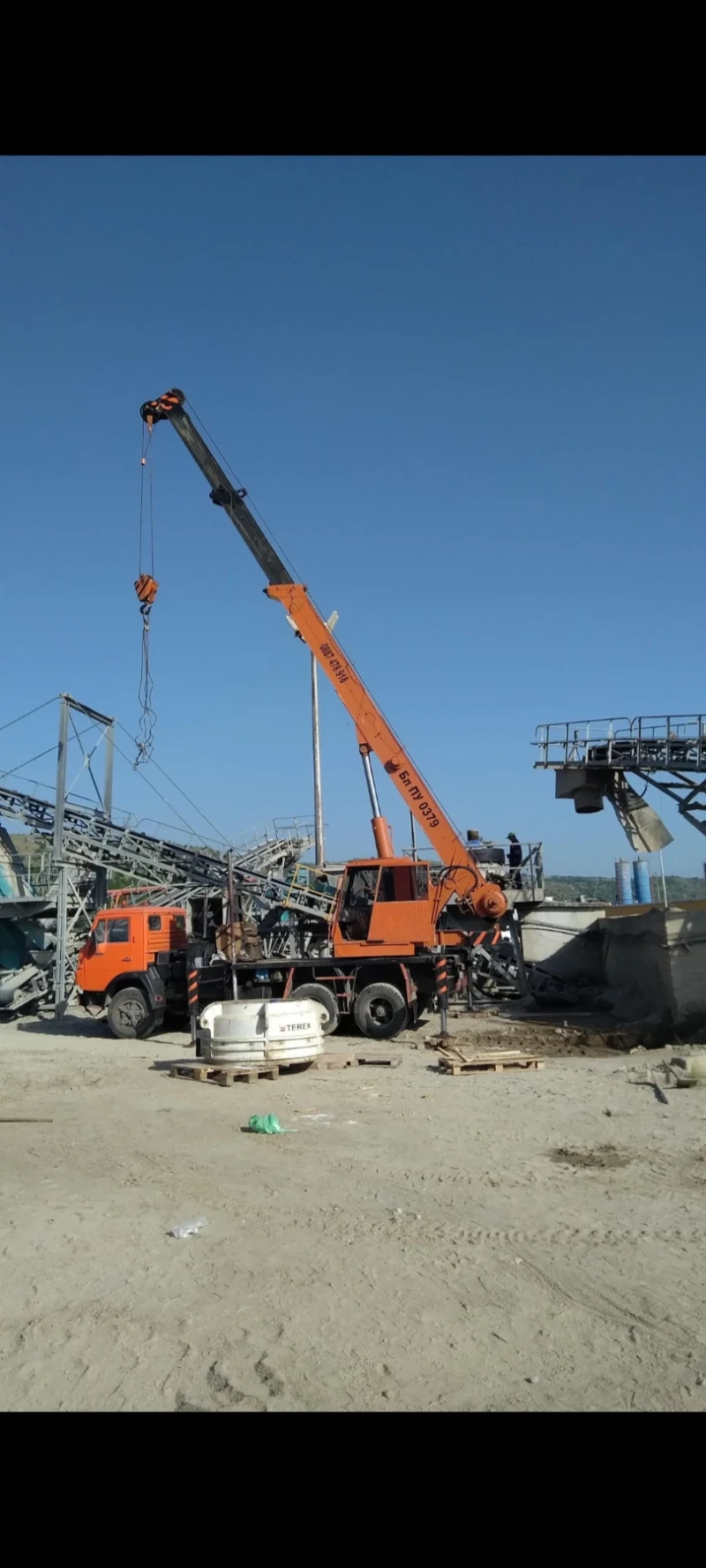 Автокран Друга марка Камаз, снимка 8 - Индустриална техника - 52528482