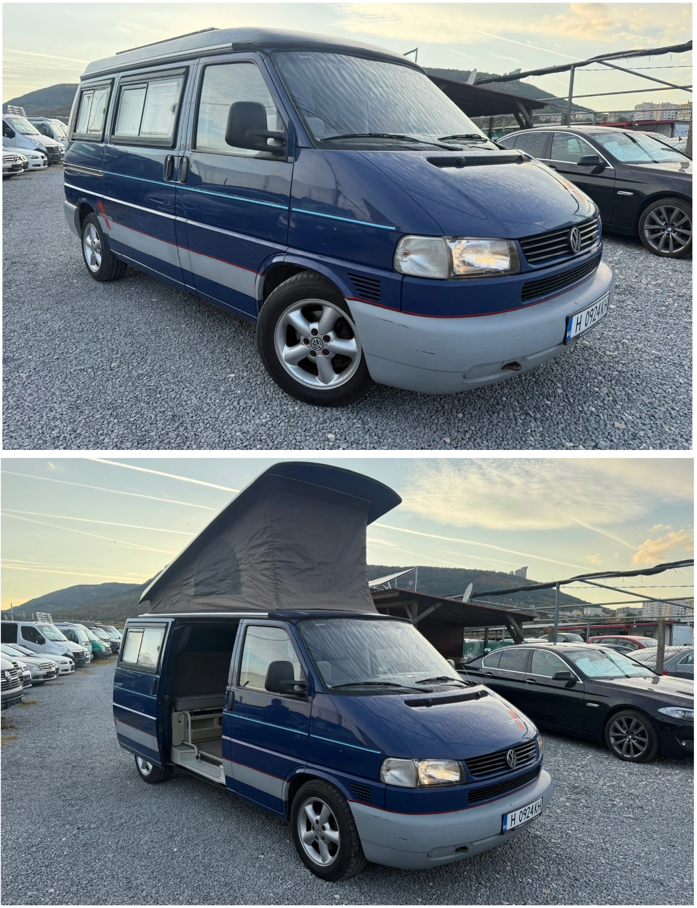Кемпер VW T4 Carthago 2.5 TDI A/C, снимка 2 - Каравани и кемпери - 56209387
