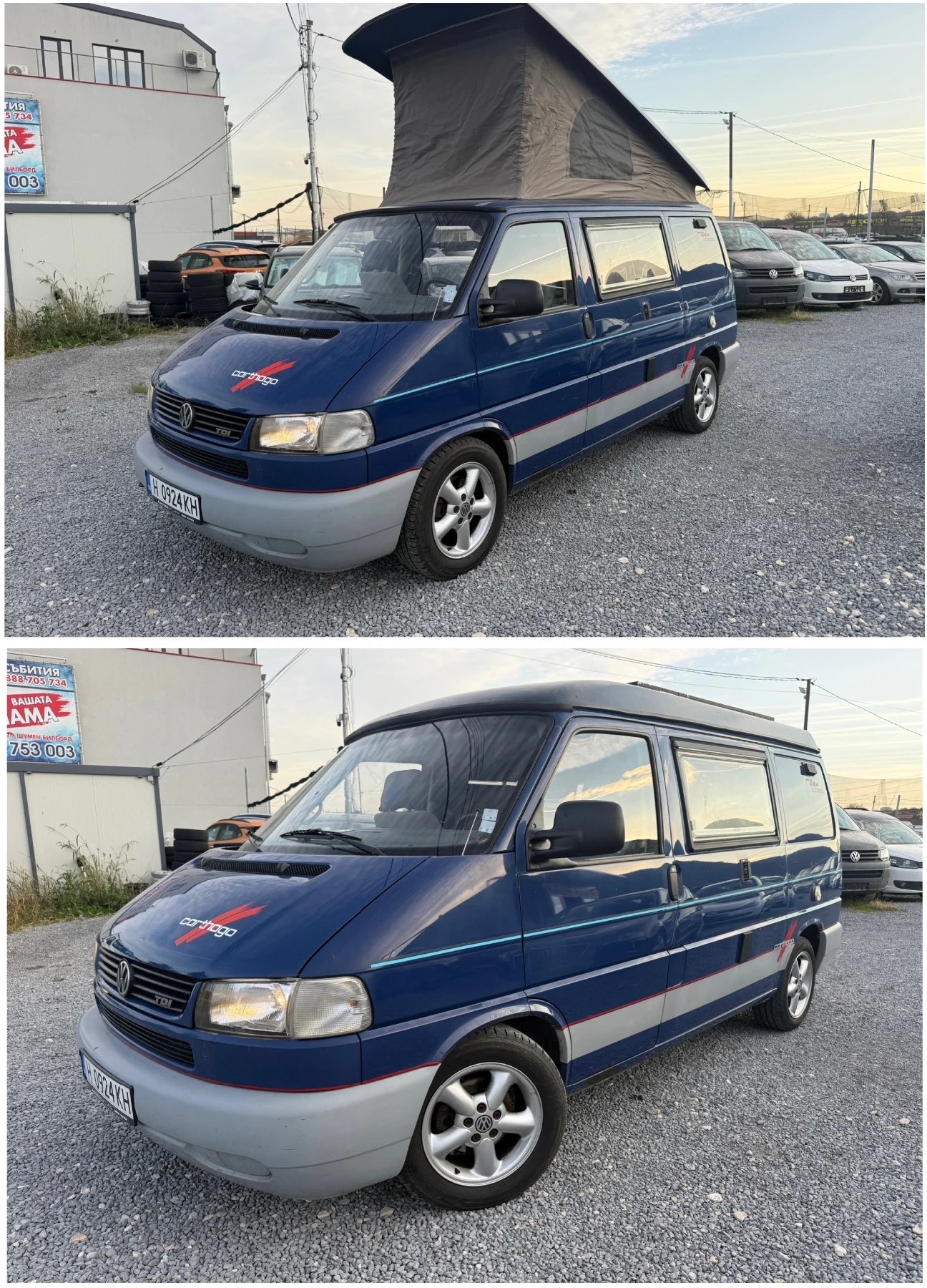 Кемпер VW T4 Carthago 2.5 TDI A/C, снимка 3 - Каравани и кемпери - 56209387