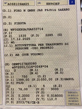 Ford Fiesta 1.4TDCI Бонбон внос Италия 117х.км!!!, снимка 15