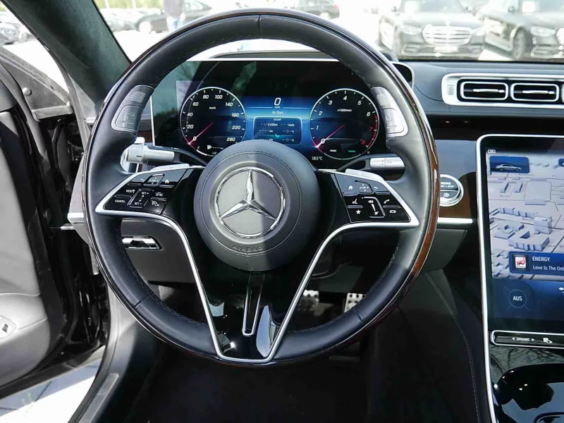 Mercedes-Benz S 580 4.0MHEV/503HP/L/BURM/AMG/PANO/HUD/CAM/AMBI/186g, снимка 7 - Автомобили и джипове - 51454231