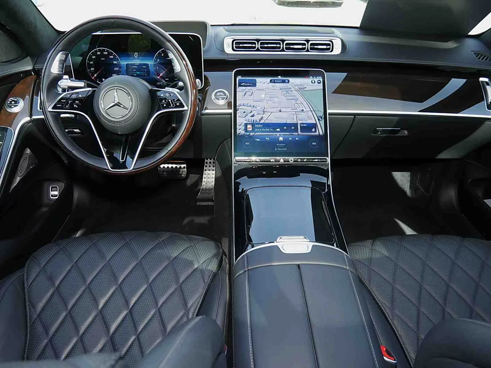 Mercedes-Benz S 580 4.0MHEV/503HP/L/BURM/AMG/PANO/HUD/CAM/AMBI/186g - изображение 6