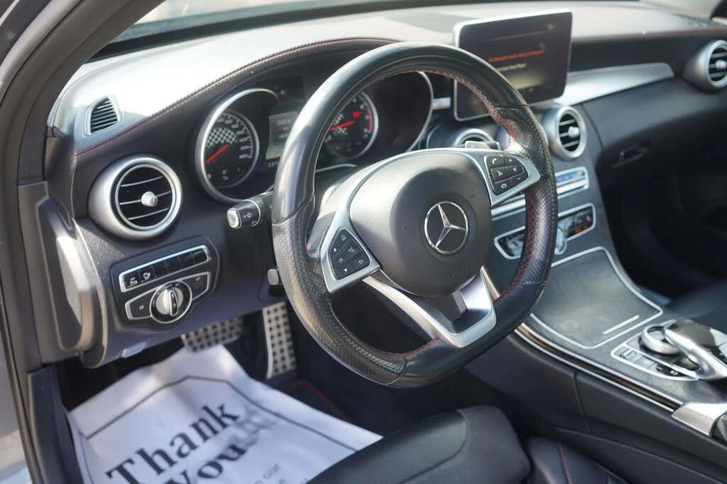 Mercedes-Benz C 450 AMG 4MATIC* BURMESTER* 360 CAM* PANORAMA* ПОДГРЕВ* , снимка 10 - Автомобили и джипове - 53915904