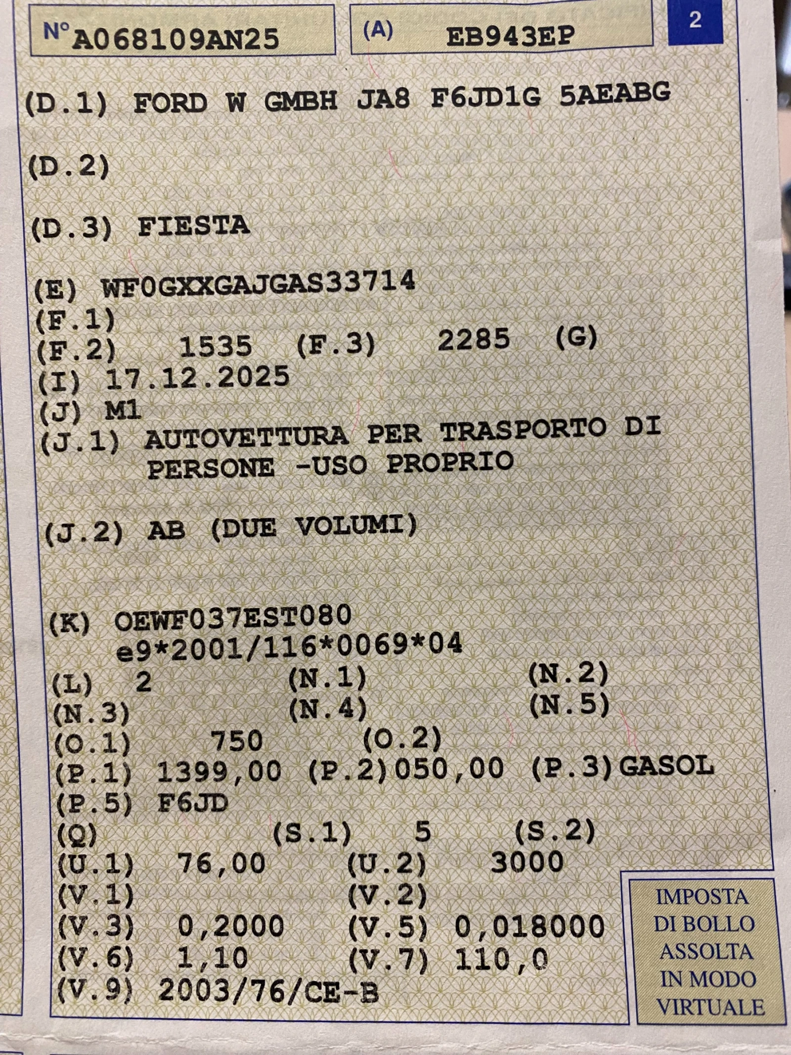 Ford Fiesta 1.4TDCI Бонбон внос Италия 117х.км!!!, снимка 15 - Автомобили и джипове - 54658007