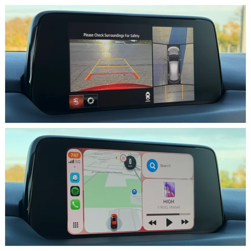 Mazda CX-5 Homura* 360* CarPlay* Обдухване* 4x4* Distronic* D, снимка 12 - Автомобили и джипове - 52293542