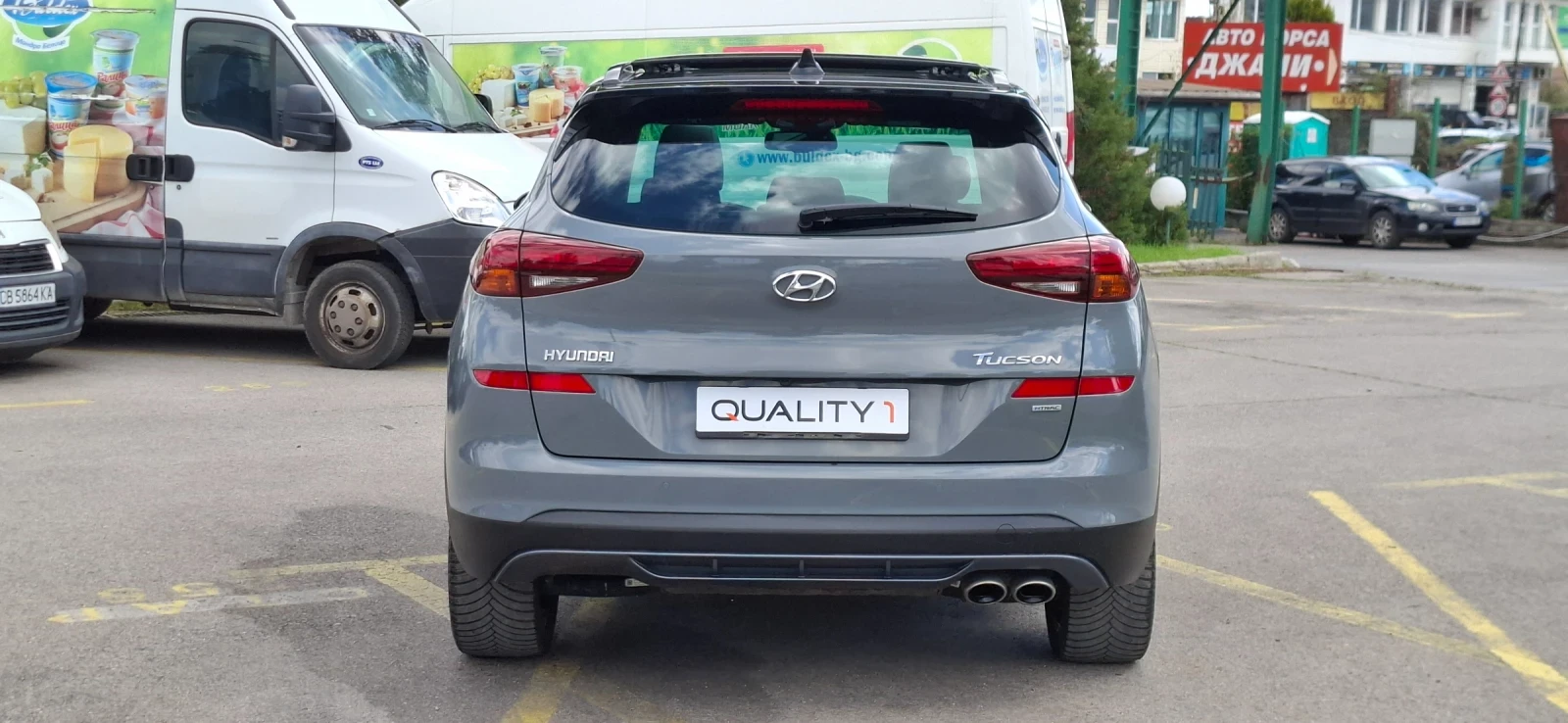Hyundai Tucson 1.6 Turbo NLine Nardo Grey  Fulllllllllll | Mobile.bg � ����������� 6