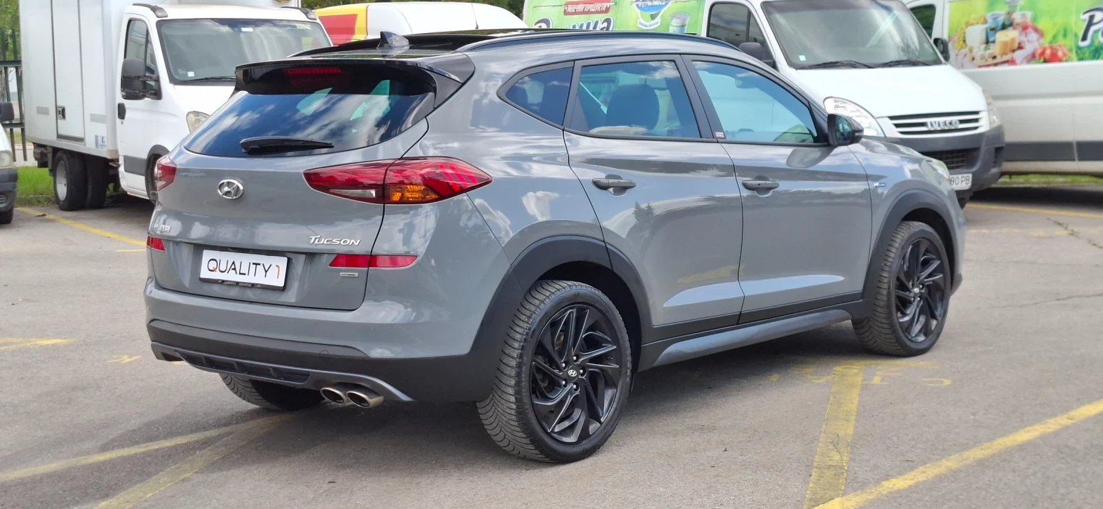 Hyundai Tucson 1.6 Turbo NLine Nardo Grey  Fulllllllllll | Mobile.bg � ����������� 7