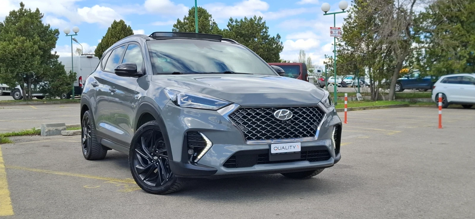 Hyundai Tucson 1.6 Turbo NLine Nardo Grey  Fulllllllllll