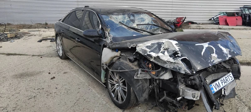 Audi A8 W12 6.3 500HP= ВАКУУМ ТЕЛЕВИЗОРИ = НА ЧАСТИ