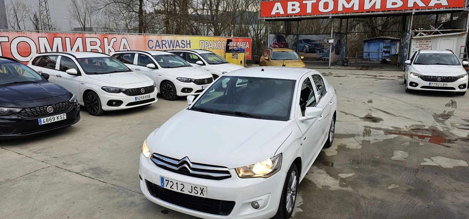 Citroen C-Elysee 1.6i Заводска Газ -10.2016г, снимка 1