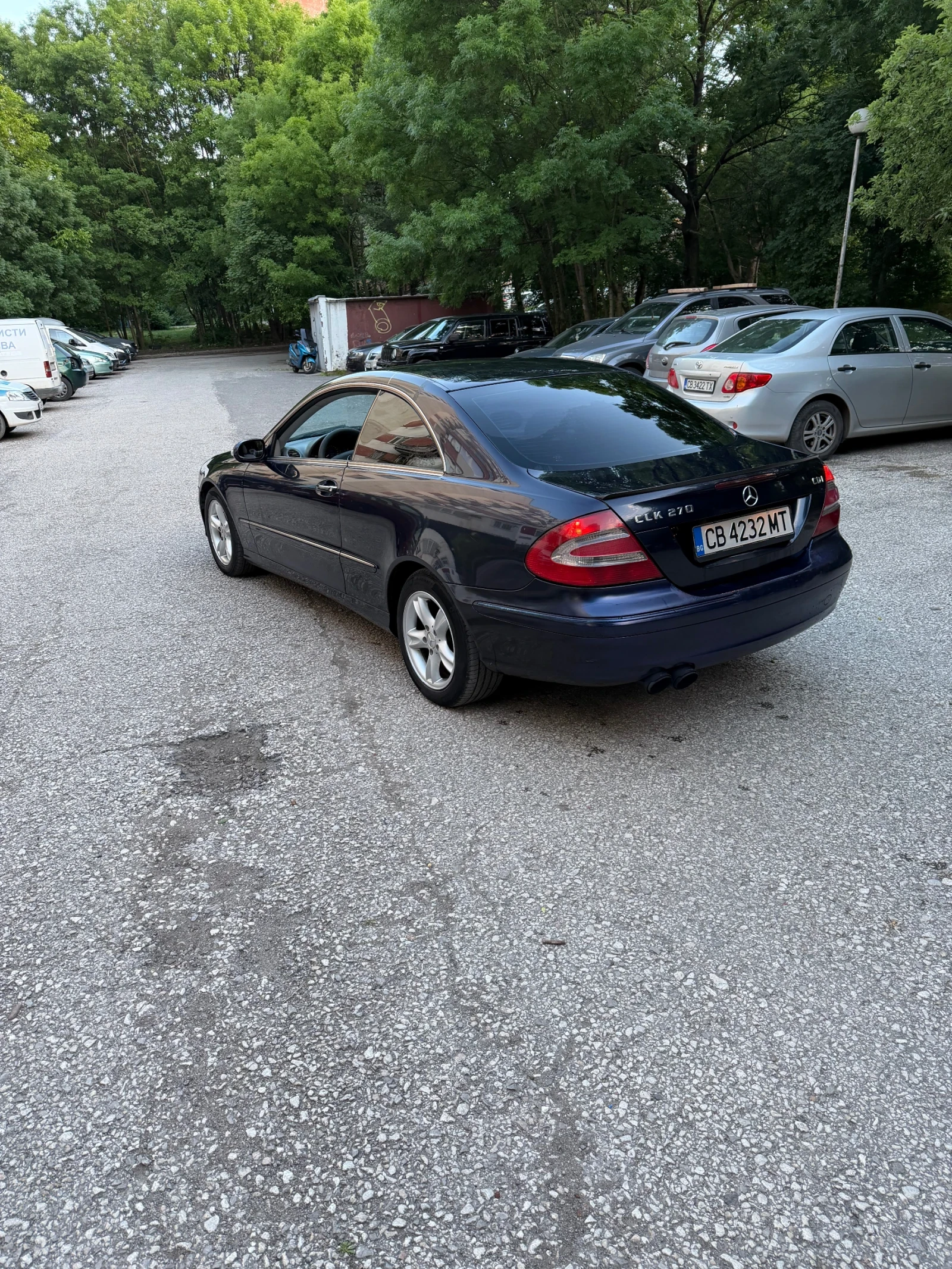 Mercedes-Benz CLK, снимка 4 - Автомобили и джипове - 54734208