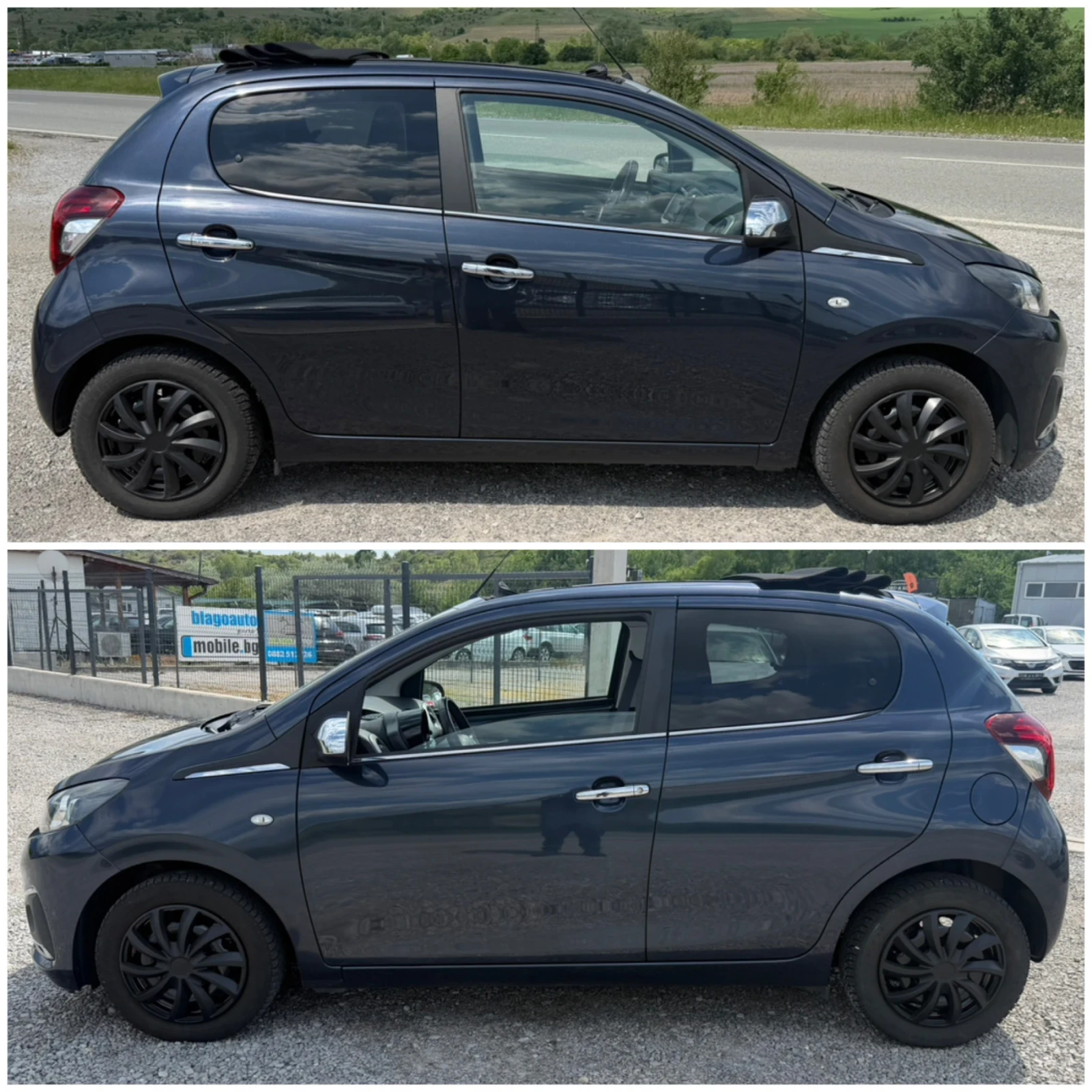 Peugeot 108 1.2i CABRIO LED CAMERA EURO 6 TUV COC, снимка 5 - Автомобили и джипове - 54623206