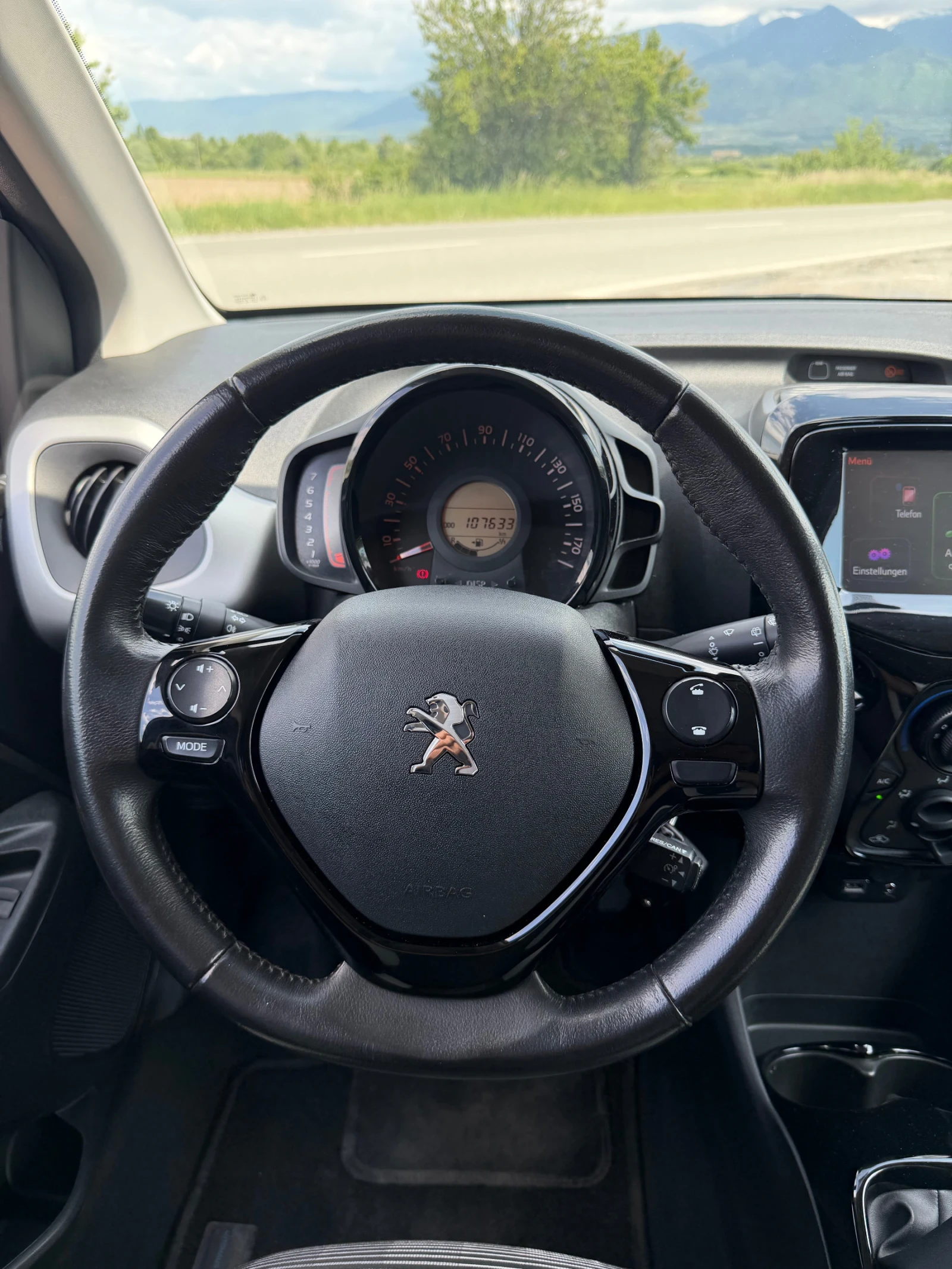 Peugeot 108 1.2i CABRIO LED CAMERA EURO 6 TUV COC, снимка 12 - Автомобили и джипове - 54623206