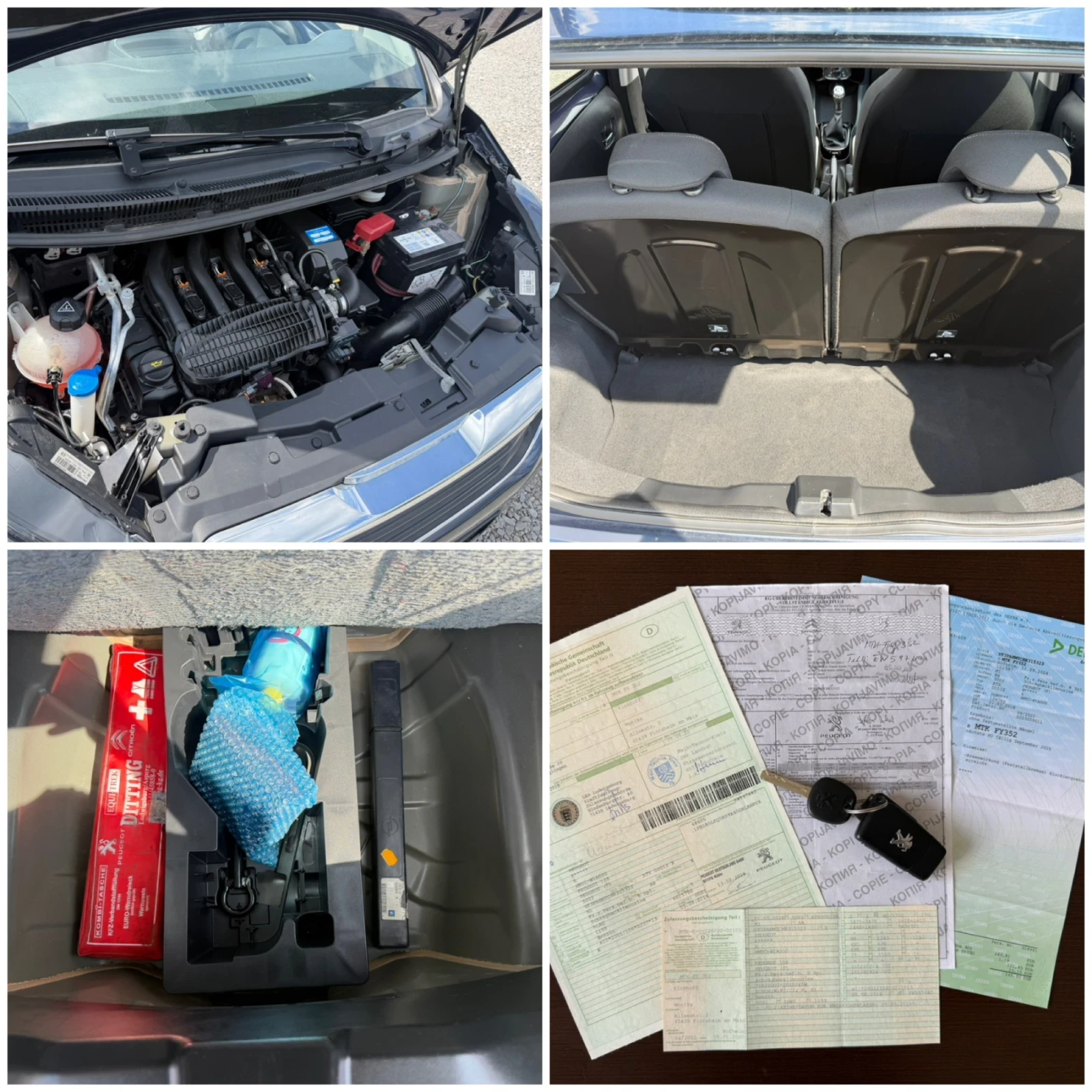 Peugeot 108 1.2i CABRIO LED CAMERA EURO 6 TUV COC, снимка 17 - Автомобили и джипове - 54623206