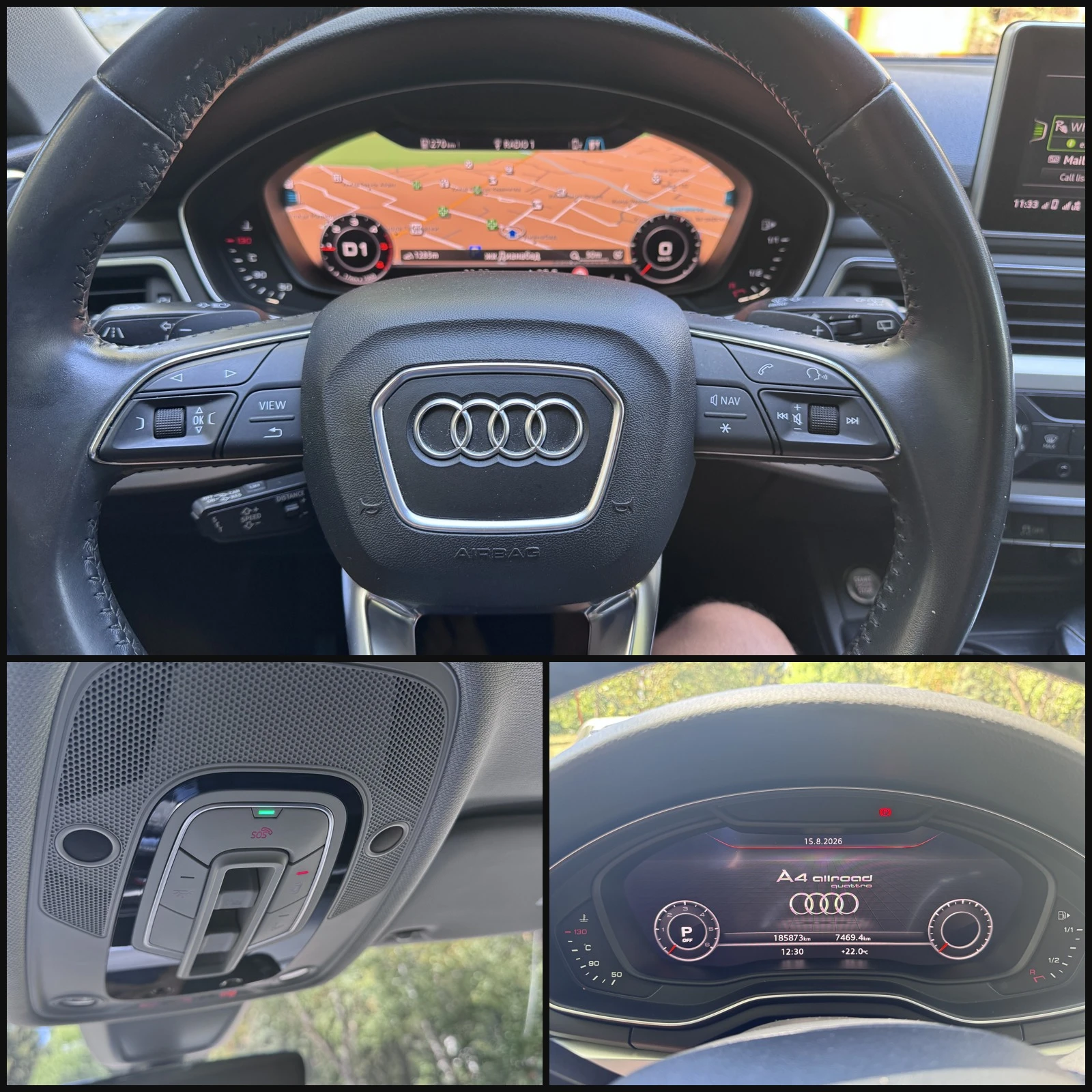 Audi A4 Allroad B9 2.0 TDI 163hp Virtual Cockpit ACC, снимка 5 - Автомобили и джипове - 55672847