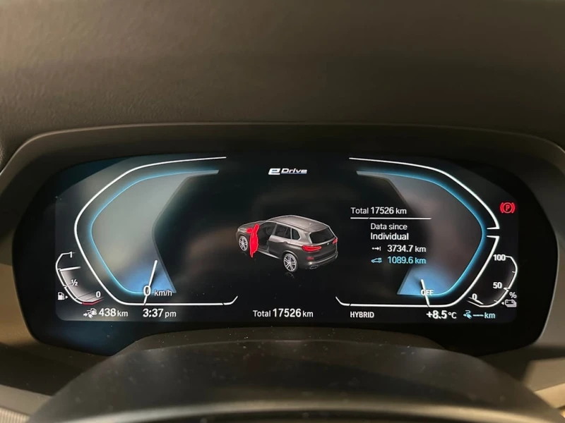BMW X5 xDrive45e* ЛАЗЕРИ* 360* ОТ ПРЕДСТАВИТЕЛСТВО, снимка 8 - Автомобили и джипове - 53375162