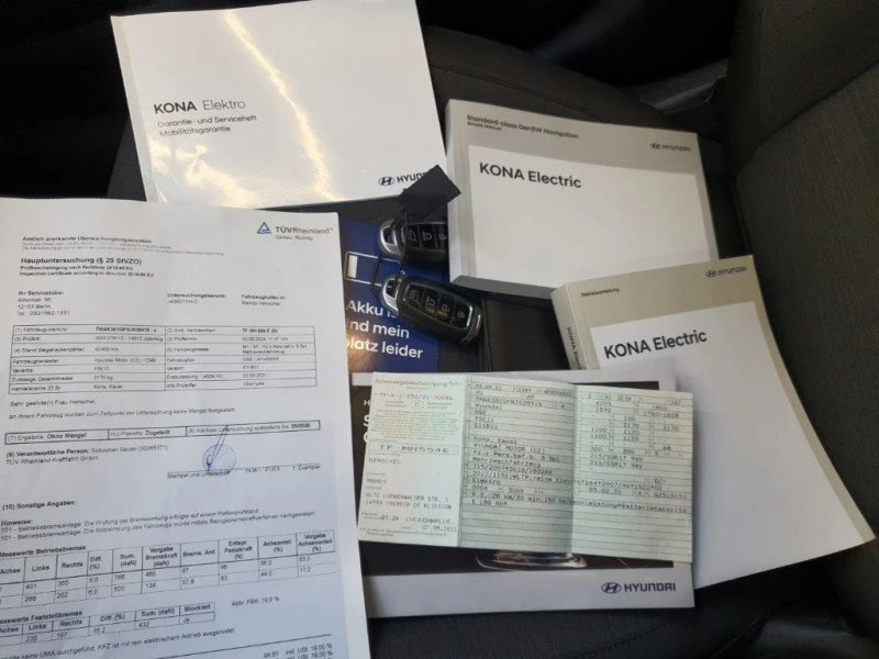 Hyundai Kona 64KWh/FACE/ГАРАНЦИЯ SOH100% /BLUELINK - изображение 10
