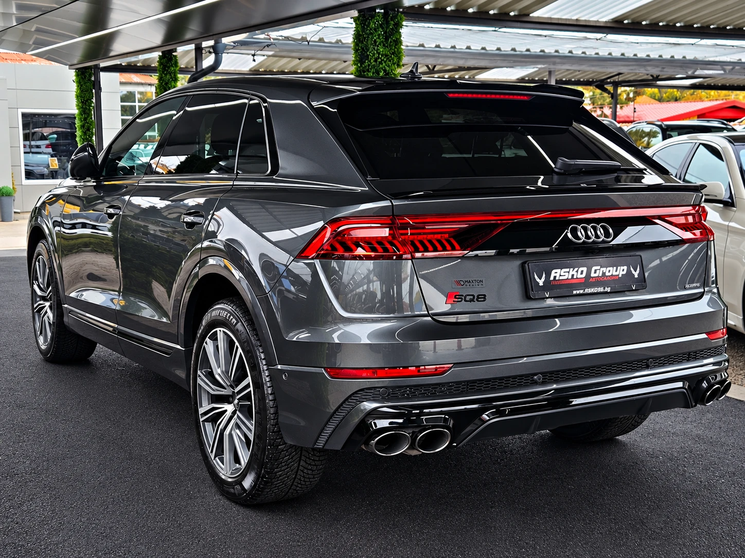 Audi Q8 SQ8/S-LINE/DISTR/PANO/САМОПАРК/AIR/ПОДГР/КАМЕРА, снимка 7 - Автомобили и джипове - 56494886