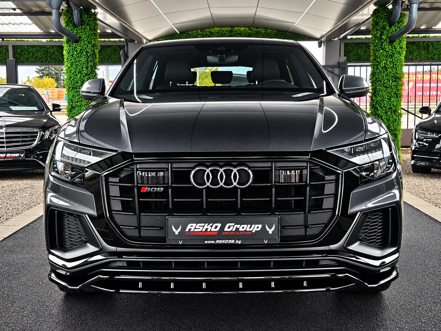 Audi Q8 SQ8/S-LINE/DISTR/PANO/САМОПАРК/AIR/ПОДГР/КАМЕРА, снимка 2 - Автомобили и джипове - 56494886