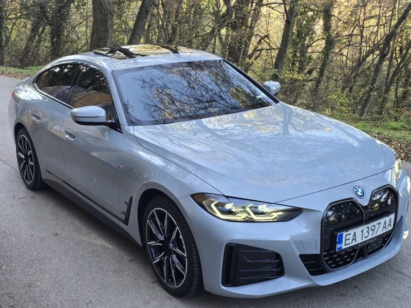 BMW i4 eDrive 40 Gran Coupe / Brooklyn Gray, снимка 2 - Автомобили и джипове - 52419970