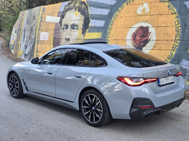 BMW i4 eDrive 40 Gran Coupe / Brooklyn Gray, снимка 4 - Автомобили и джипове - 52419970