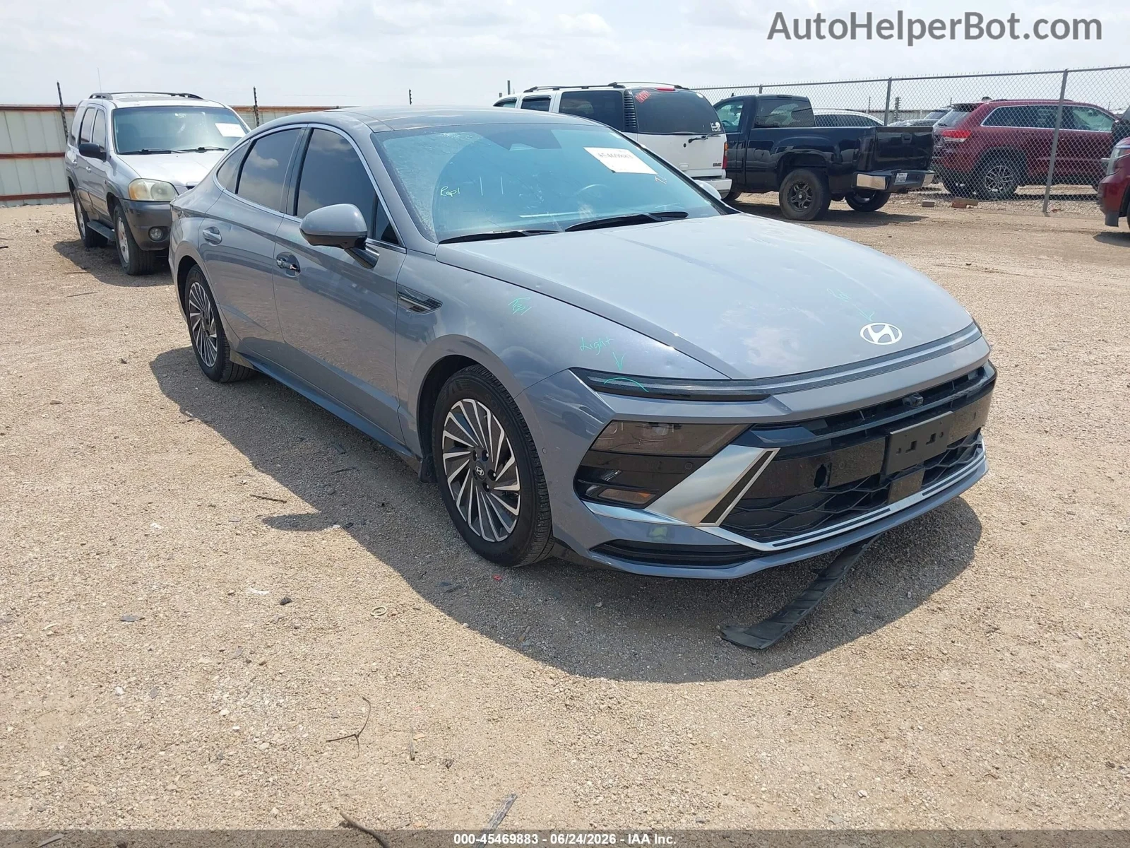 Hyundai Sonata Hybrid* Limited* Nardo Gray* Крайна цена до БГ, снимка 2 - Автомобили и джипове - 55577593