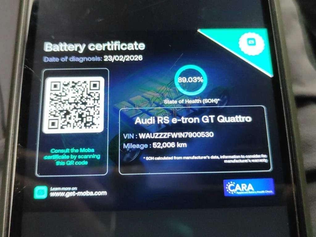 Audi E-Tron GT RS Leather Navi LED 89%SoH | Mobile.bg � ����������� 14