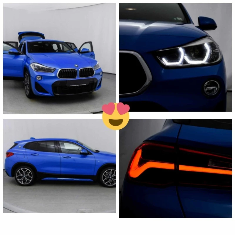 BMW X2 ТОП!!! 4x4 M Paket 190кс Head up  , снимка 11 - Автомобили и джипове - 44179885