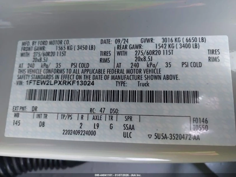 Ford F150 2.7l F-150 Stx, снимка 9 - Автомобили и джипове - 53572694