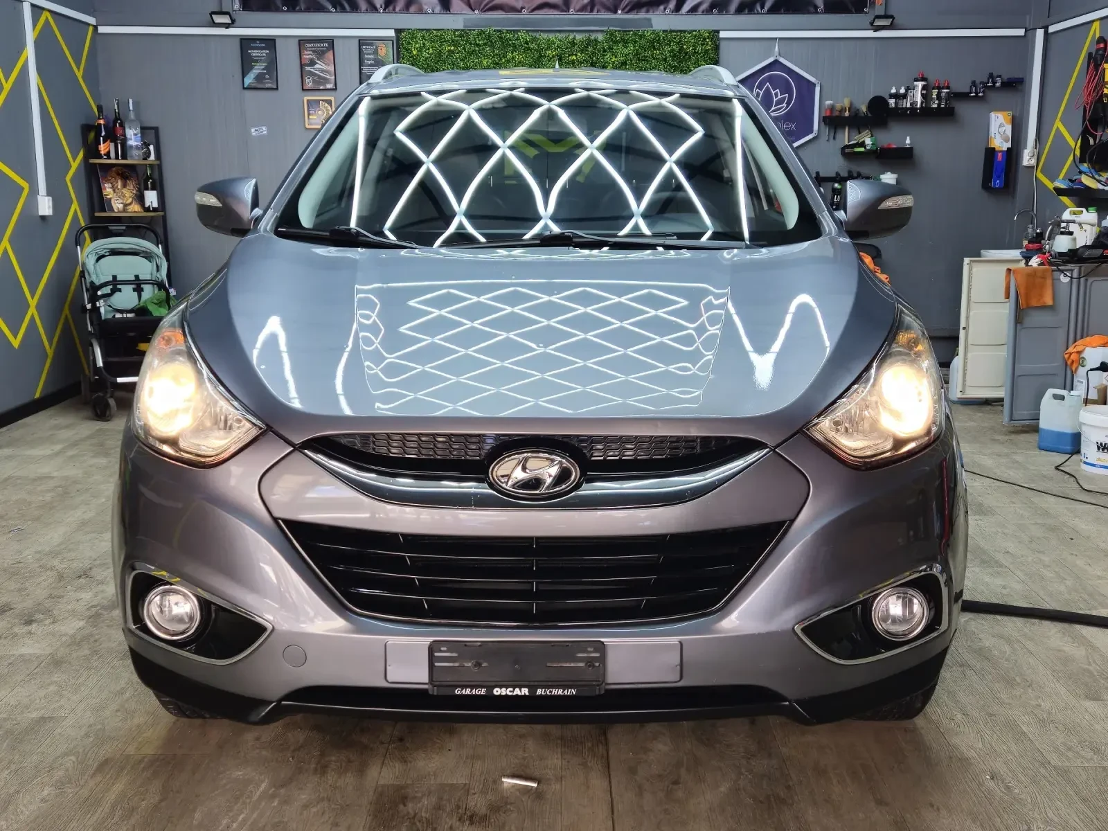 Hyundai IX35 2.0 i 4x4 163ps AUTOMAT 8 ГУМИ С ДЖАНТИ  - изображение 2