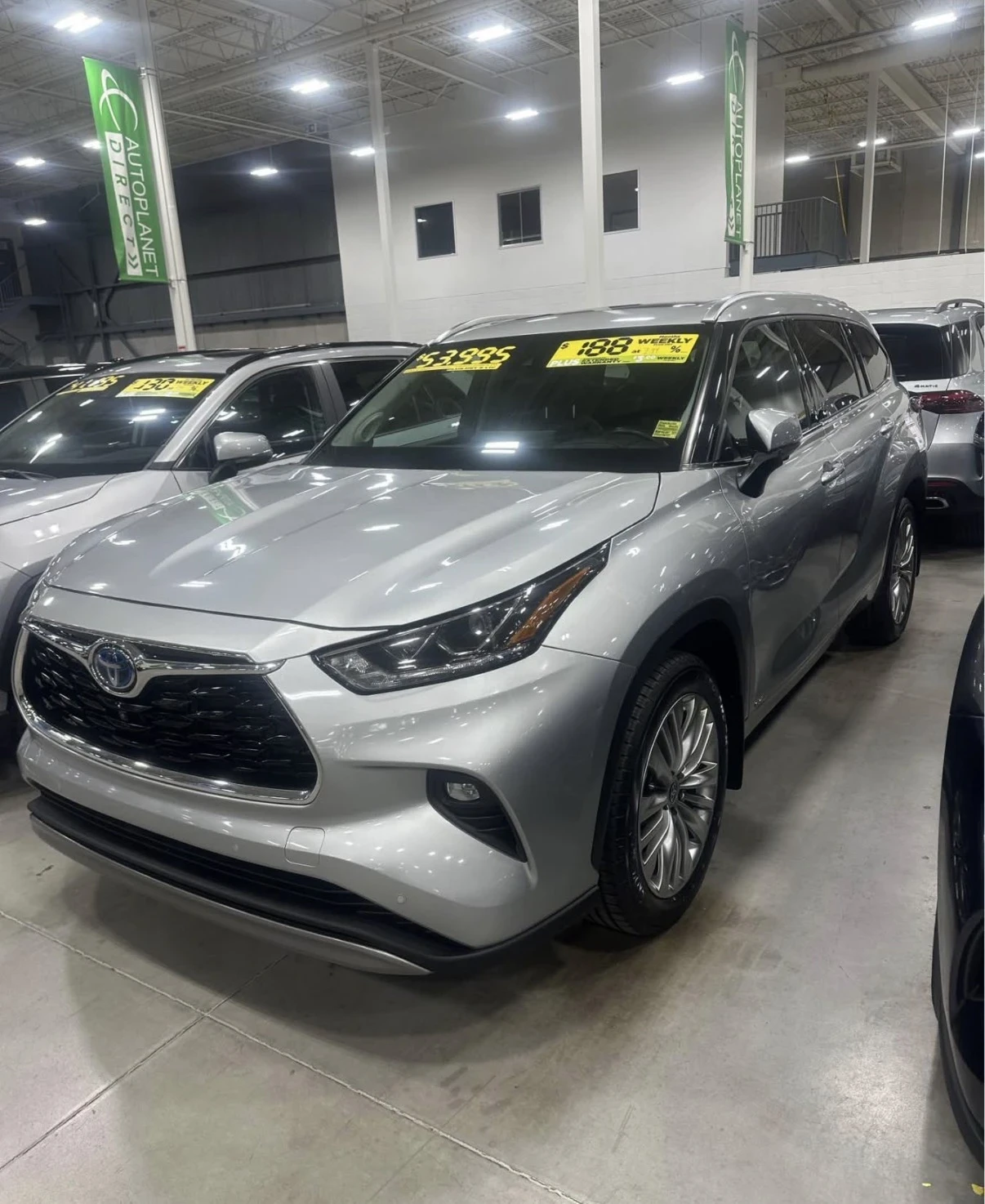 Toyota Highlander HYBRID PLATINUM * AWD * HEAD UP * ПАНОРАМА * ОБДУХ