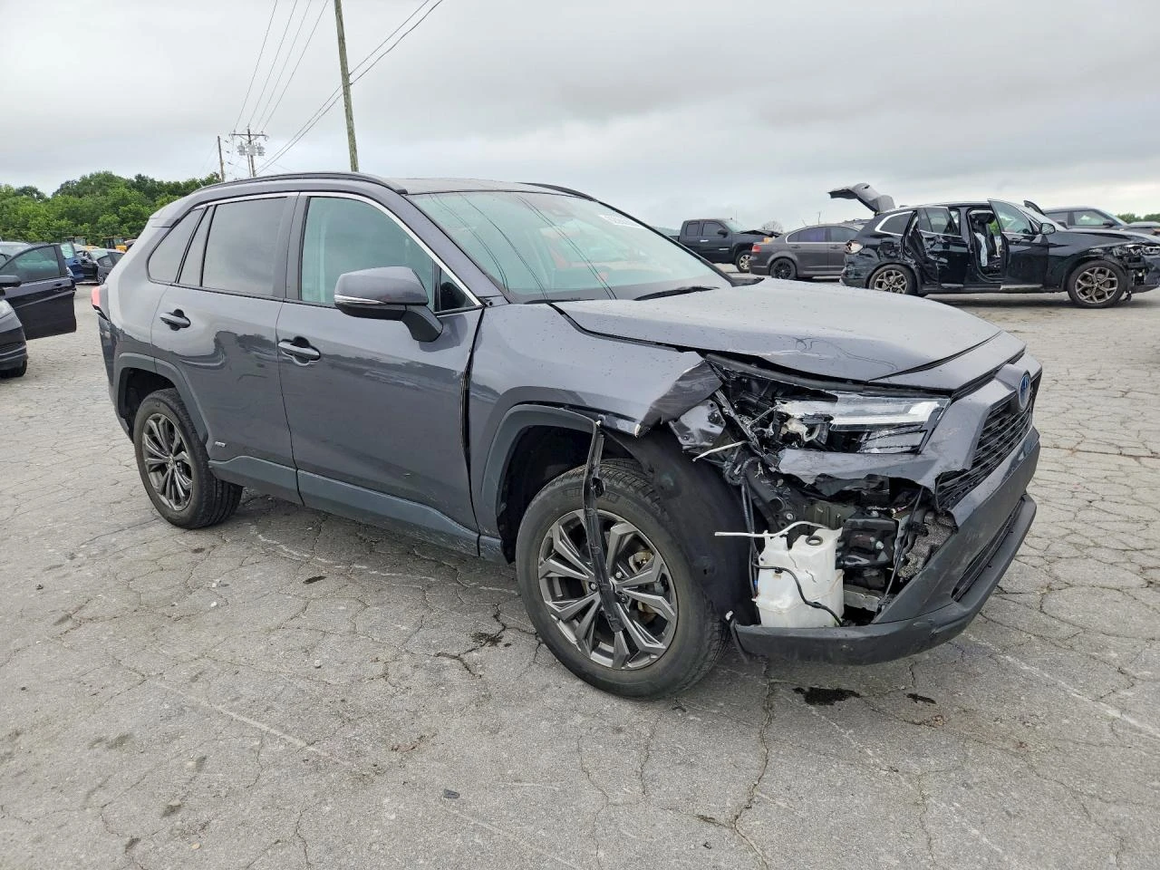 Toyota Rav4 * HYBRID* 4WD* XLE* PREMIUM* КОЖА* ПОДГРЕВ* ШИБИДА, снимка 4 - Автомобили и джипове - 55492538