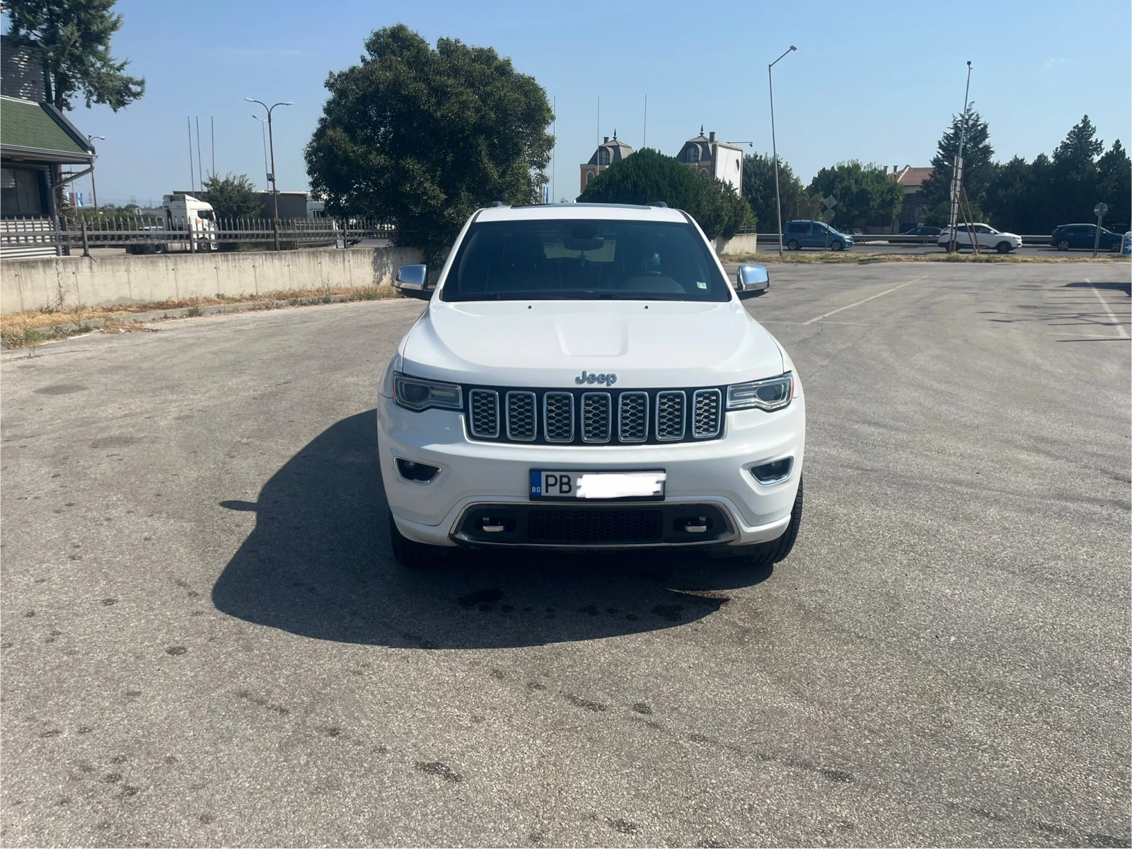 Jeep Grand cherokee Overland 3.6 2017, Алкантара